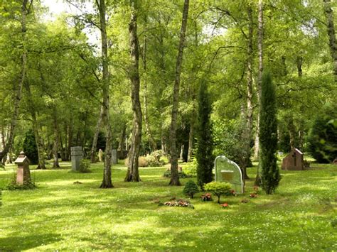 Cimetière paysager en pleine nature