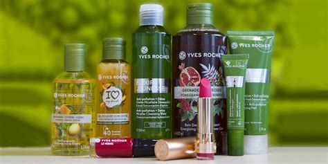 Types de produits parfumés Yves Rocher