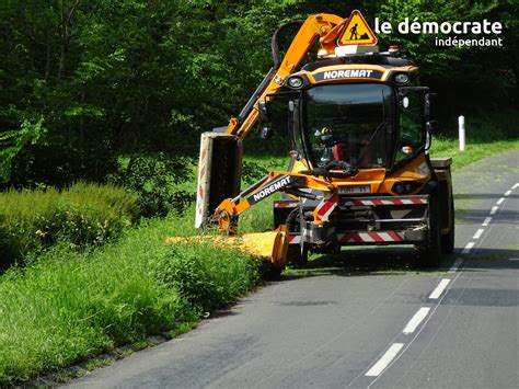 Schéma illustrant la technique de fauchage en travers de la pente (horizontalement) pour une stabilité maximale