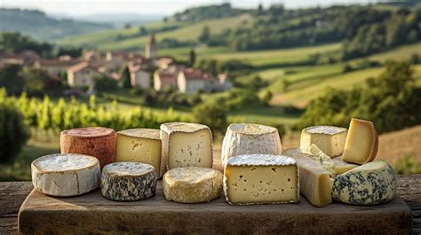 Illustration des produits locaux utilisés en cuisine : fromages et fruits frais