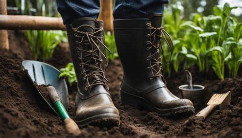 importance of gardening boots