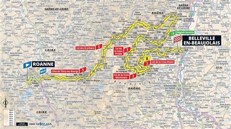 Carte localisant Belleville-en-Beaujolais et les accès aux zones de production maraîchère