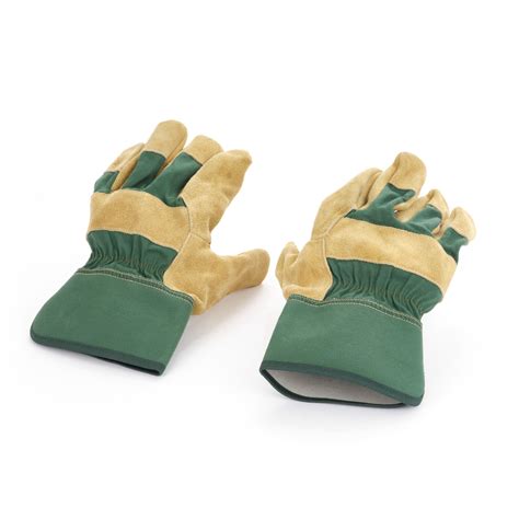 Gants de jardinage en cuir pour travaux de coupe