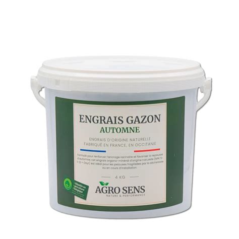 Engrais spécial gazon d'automne