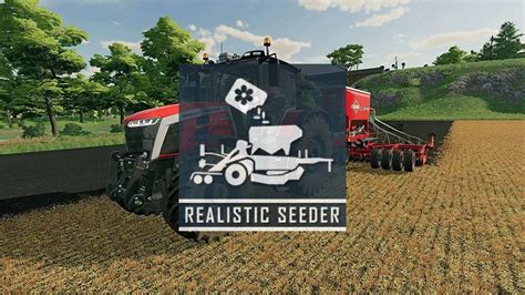 Interface de sélection des semences dans le Realistic Seeder Mod