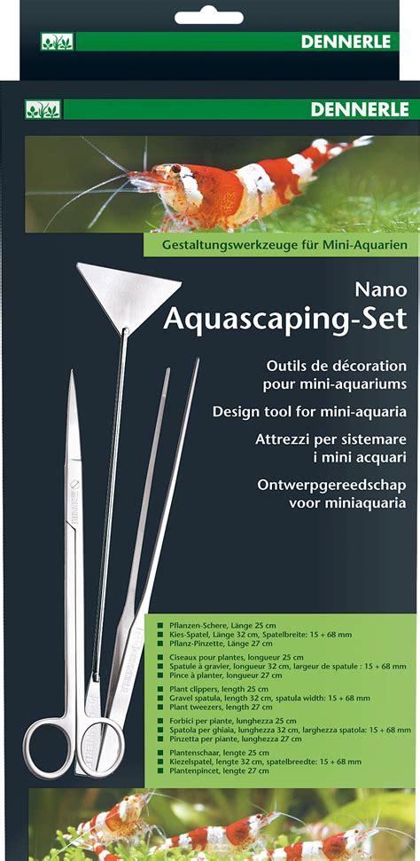 Outils spécifiques pour l'aquascaping