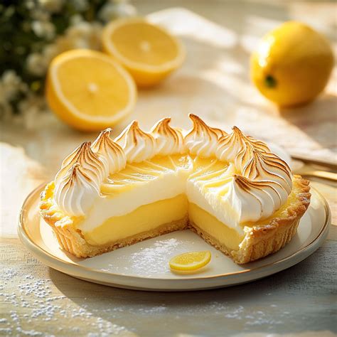 Tarte au citron meringuée