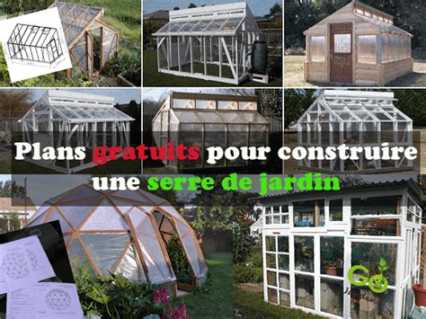 Schéma d'une serre de jardin