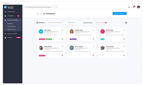 Interface utilisateur pour la gestion des préférences de confidentialité en ligne