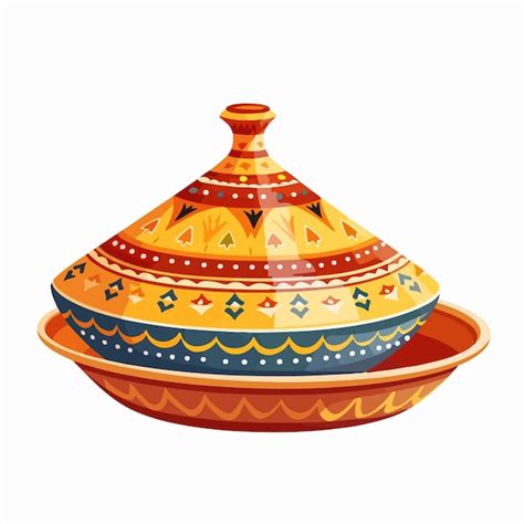 Illustration d'un tajine traditionnel