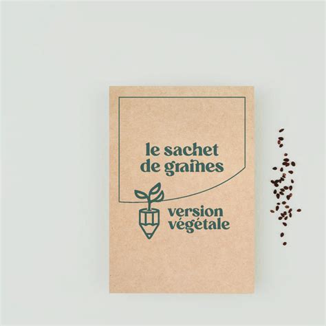 Image d'un sachet de graines avec des informations sur la variété et la date