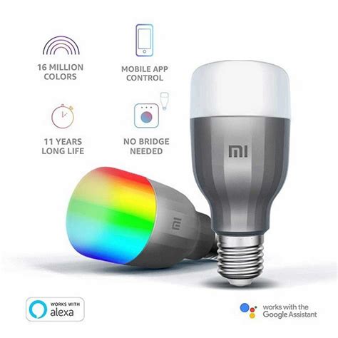 Tableau comparatif des fonctionnalités entre Xiaomi Mi LED Smart Bulb et Philips Hue