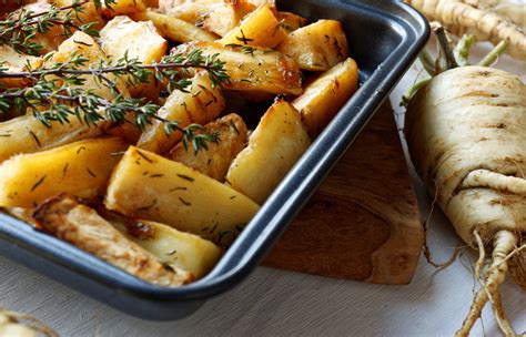 Plat de panais rôti