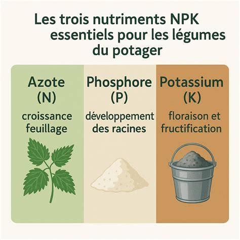 Tableau récapitulatif des apports NPK par saison pour les bonsaï