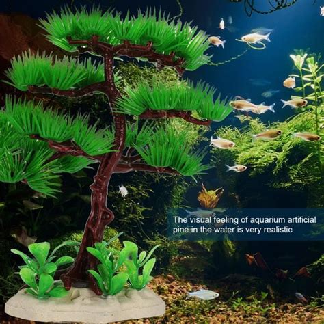 Bonsaï d'aquarium et poissons