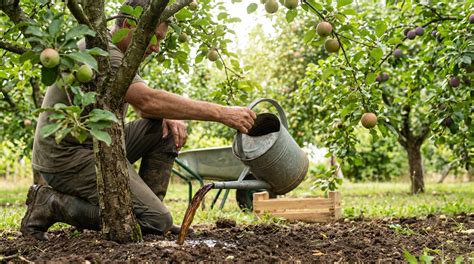 Arbres fruitiers sains