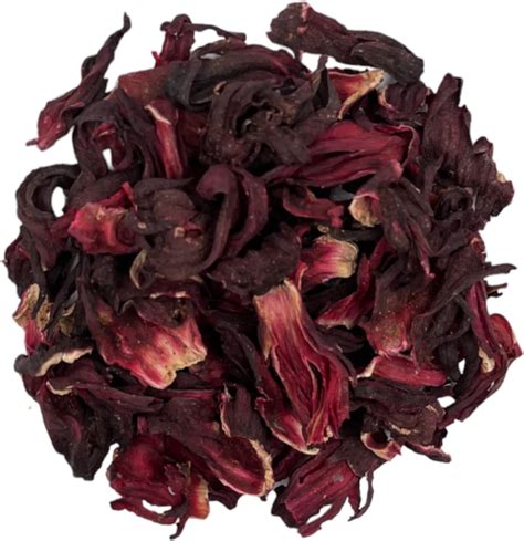 fleurs d'hibiscus sabdariffa séchées