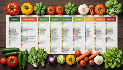 Tableau synthétique des bonnes et mauvaises associations de légumes