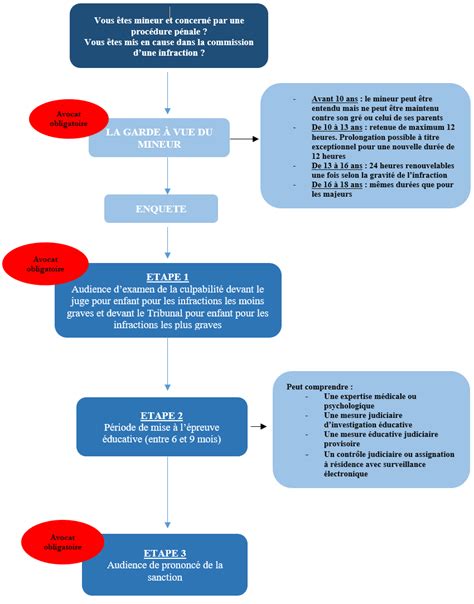 Schéma illustrant les étapes de la procédure de recours contre une mesure de protection juridique