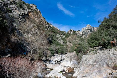 Panorama des gorges d'Héric et des sommets du Caroux