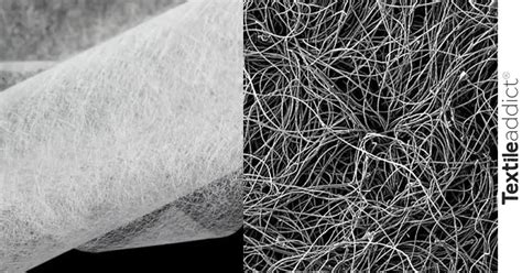 Schéma comparatif des géotextiles tissés et non tissés