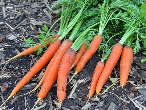 Récolte de carottes pourpres fraîches du jardin