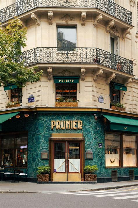 Vieilles photos du restaurant Prunier à Paris