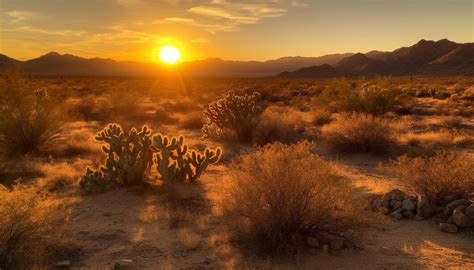 Yucca en plein soleil dans un paysage aride