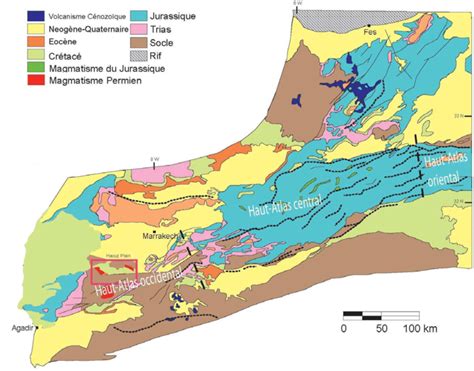Carte topographique simplifiée des zones forestières autour de Rouen