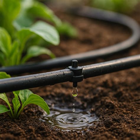 infographie économie d'eau arrosage goutte à goutte