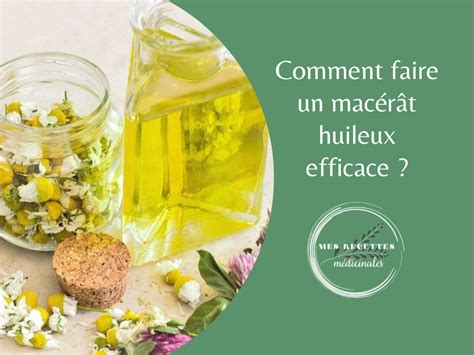Schéma illustrant la préparation d'un macérât huileux de lierre