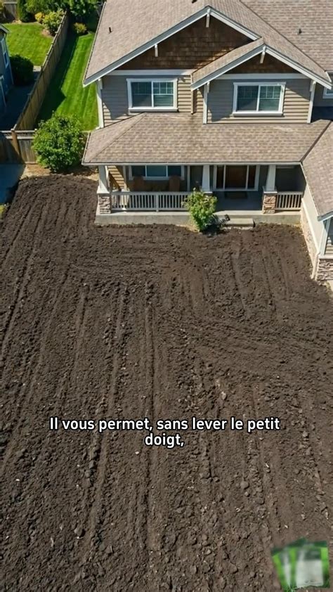 Schéma illustrant les zones dégarnies d'une pelouse après une saison estivale