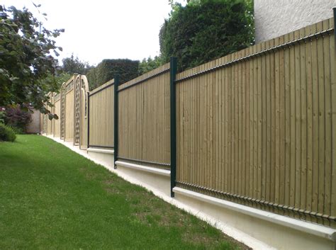 Installation de clôture