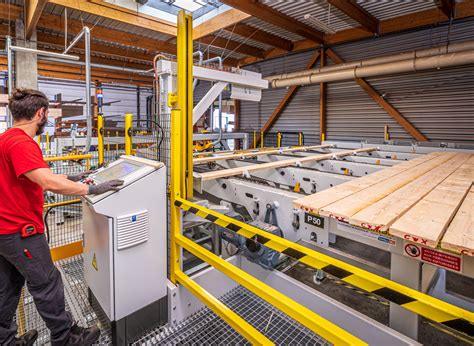 Installations de rabotage et de séchage au site de Marche-en-Famenne