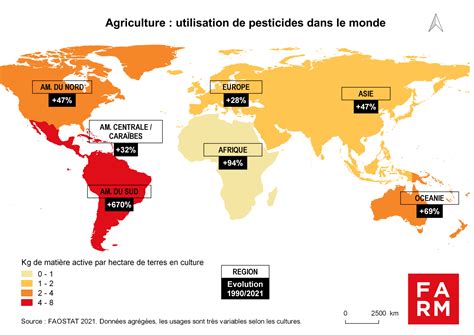 tableau utilisation pesticides provinces Canada