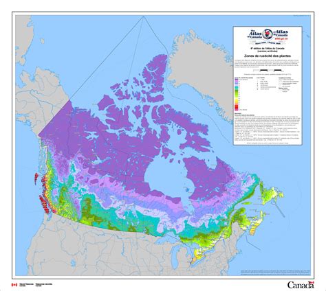 carte zones rusticité Canada