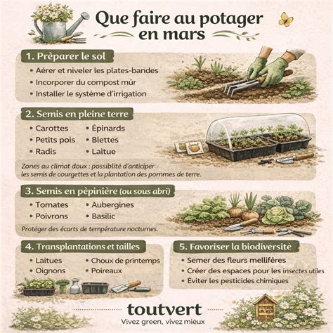 Infographie comparative : semis sous abri vs semis en pleine terre