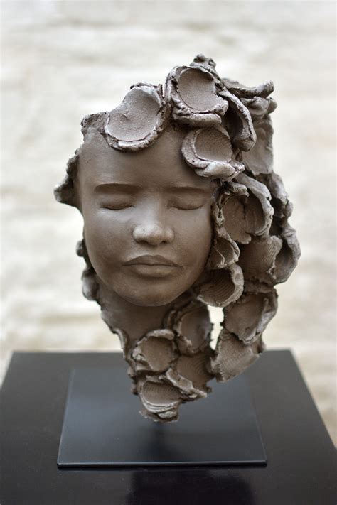 Exemple d'une sculpture réalisée en paperclay