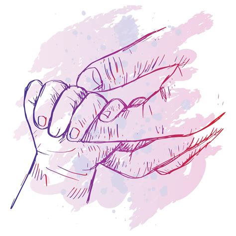 Illustration d'une main d'enfant s'approchant de baies de lantana