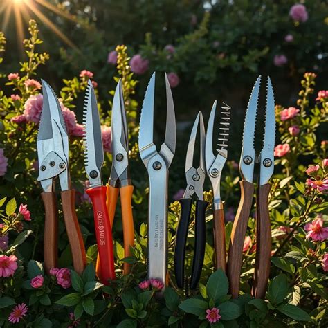 Outils de taille pour arbustes