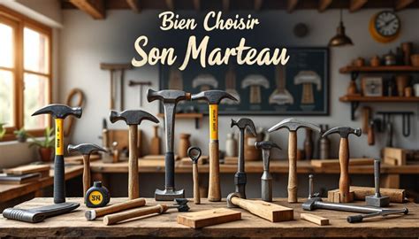 Vue d'ensemble des outils de tapissier : marteau, placeur de clou, assortiment de semences et aiguilles