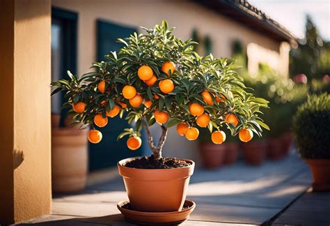 Arbre de clémentinier en pleine floraison avec des fruits mûrs