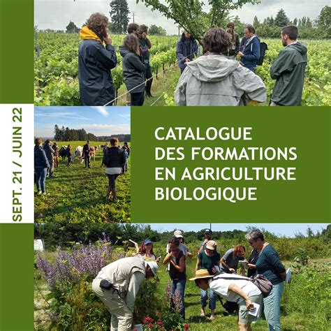 Formations en agriculture biologique