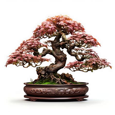 Bonsaï d'érable japonais en pot