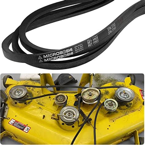 Courroie trapézoïdale pour tondeuse tracteur