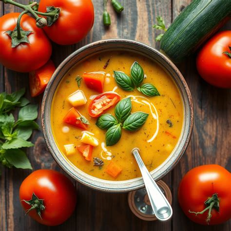 Potage aux légumes variés de Marc Maulà