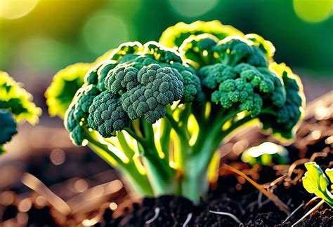 Schéma illustrant le paillage et le buttage du brocoli au potager