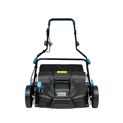 Image du scarificateur Mac Allister avec ses deux tambours