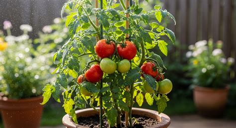 Plants de tomates sains et robustes