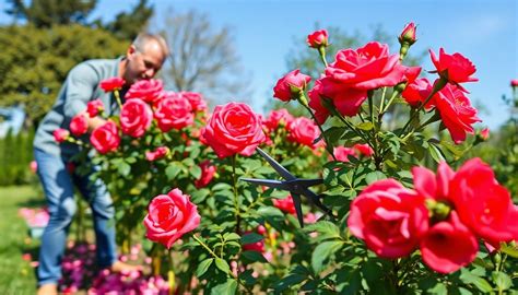 Roses en pleine floraison, saines et éclatantes